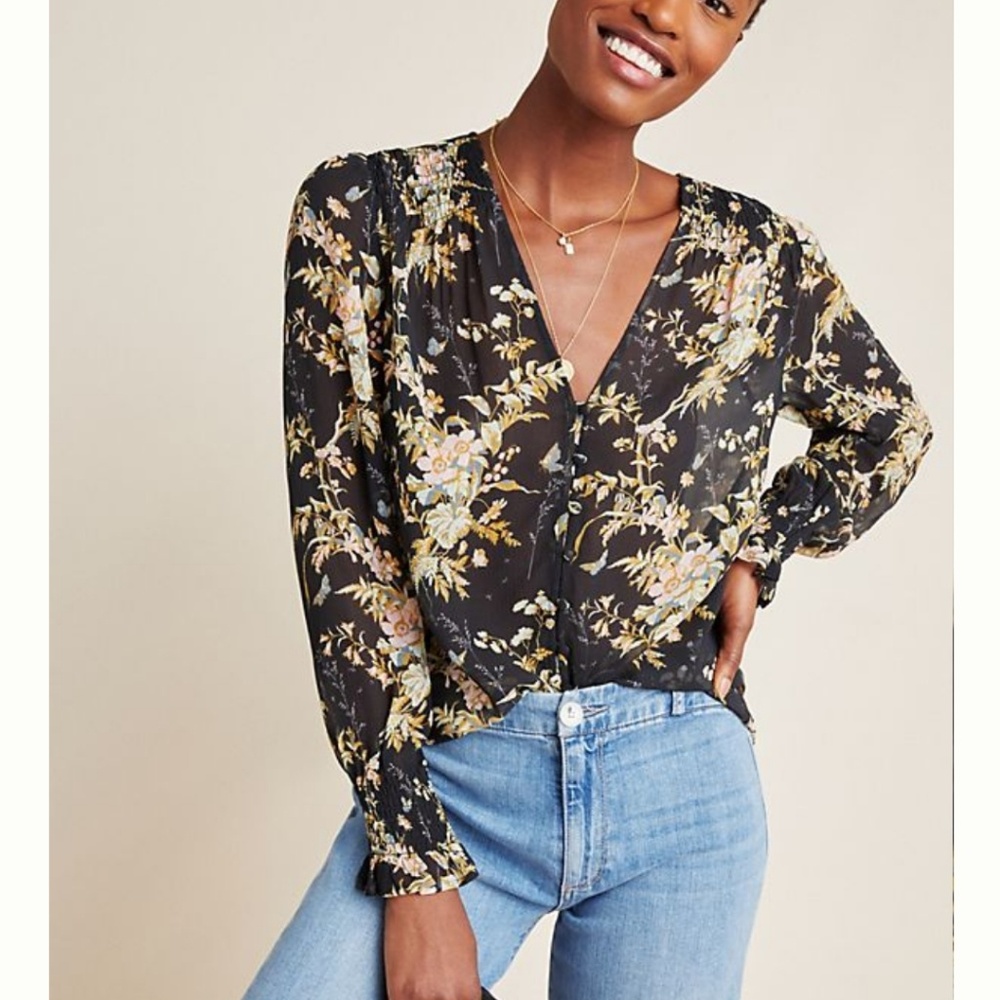 Paige Calliope Toile Blouse